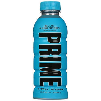 Prime Blue Raspberry Hydration Drink Bottle (16.9 fl oz)