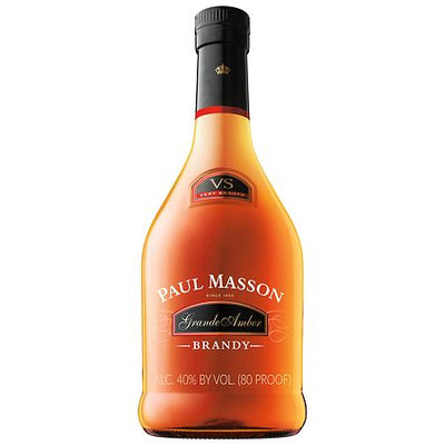 Paul Masson 80 Proof Grape VS Grande Amber Brandy Plastic PET Bottle (750 ml)