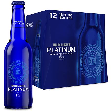 Bud Light Bud Light Platinum American Lager Bottles (12 fl oz x 12 ct)