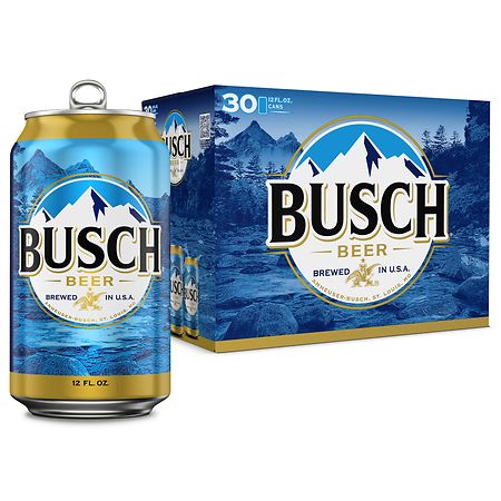Busch Beer Cans (12 fl oz x 30 ct)