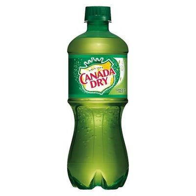 Canada Dry Caffeine Free Ginger Ale Soda Bottle (20 fl oz)