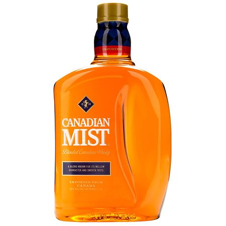 Canadian Mist 80 Proof Blended Canadian Whisky Plastic Bottle (1.75 L)