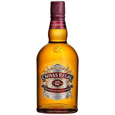 Chivas Regal 12 Year Old Scotch Whiskey 80 Proof (750 ml)