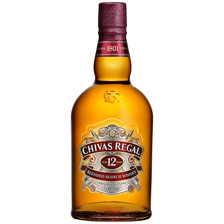 Chivas Regal 12 Year Old Scotch Whiskey 80 Proof (750 ml)