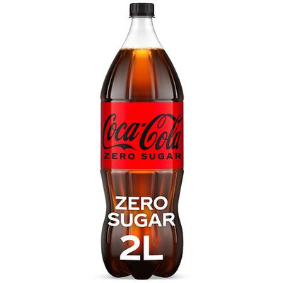 Coke Zero Sugar Soda Bottle (2 L)
