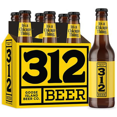 Goose Island Beer Co. 312 Urban Craft Wheat Ale Bottles (12 fl oz x 6 ct)
