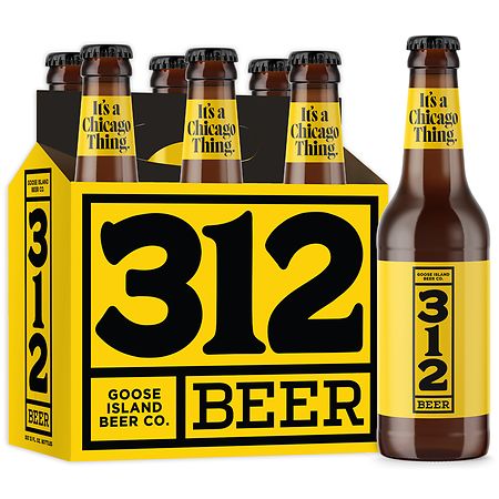 Goose Island Beer Co. 312 Urban Craft Wheat Ale Bottles (12 fl oz x 6 ct)