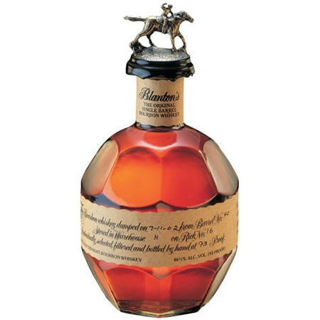 Blanton's 93 Proof Original Single Barrel Bourbon Whiskey Bottle (750 ml)