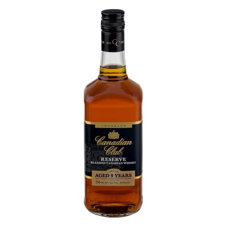 Canadian Club Reserve 9 Year Old Blended Canadian Whisky (750 ml)