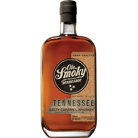 Ole Smoky Salty Caramel Mountain Made Tennessee Whiskey Bottle (750 ml)