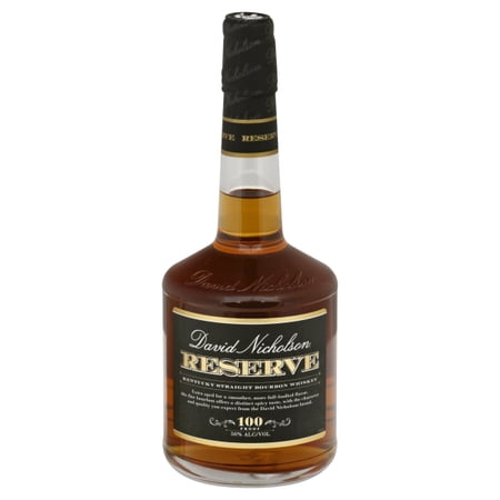 David Nicholson 100 Proof Reserve Kentucky Straight Bourbon Whiskey Bottle (750 ml)