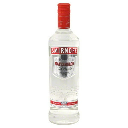 Smirnoff Vodka Gluten Free Watermelon Vodka Bottle (750 ml)