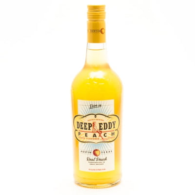 Deep Eddy Peach Flavored Vodka Bottle (750 ml)