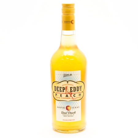 Deep Eddy Peach Flavored Vodka Bottle (750 ml)