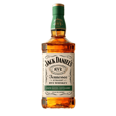 Jack Daniel's 90 Proof Tennessee Straight Rye Whiskey Bottle (750 ml)