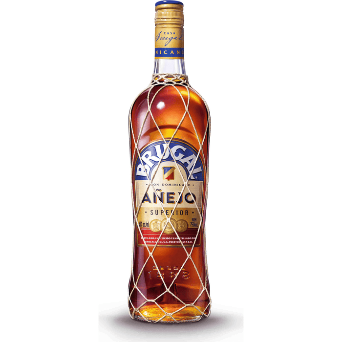 Brugal 80 Proof Superior Anejo Rum Bottle (750 ml)