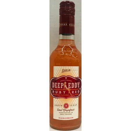 Deep Eddy Ruby Red Grapefruit Vodka Bottle (375 ml)