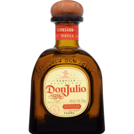 Don Julio 80 Proof Reposado Tequila Bottle (375 ml)