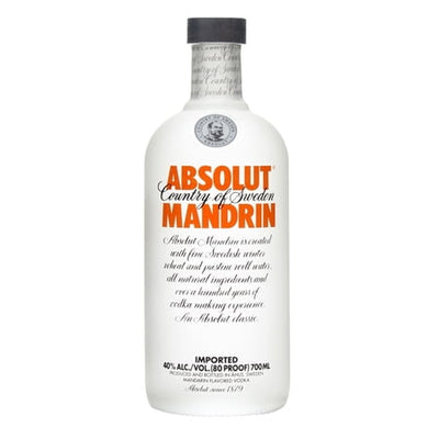Absolut Vodka Mandarin 80 Proof Vodka Bottle (750 ml)