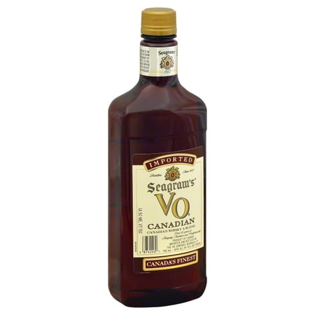 Seagram's V.O. 80 Proof Blended Canadian Whisky Bottle (750 ml)