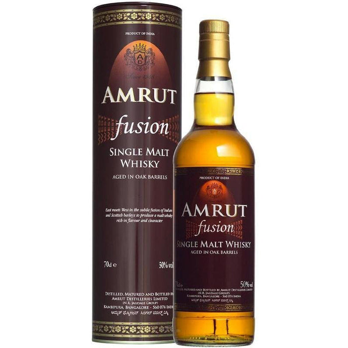 Amrut Fusion 100 Proof Single Malt Scotch Bottle (750 ml)