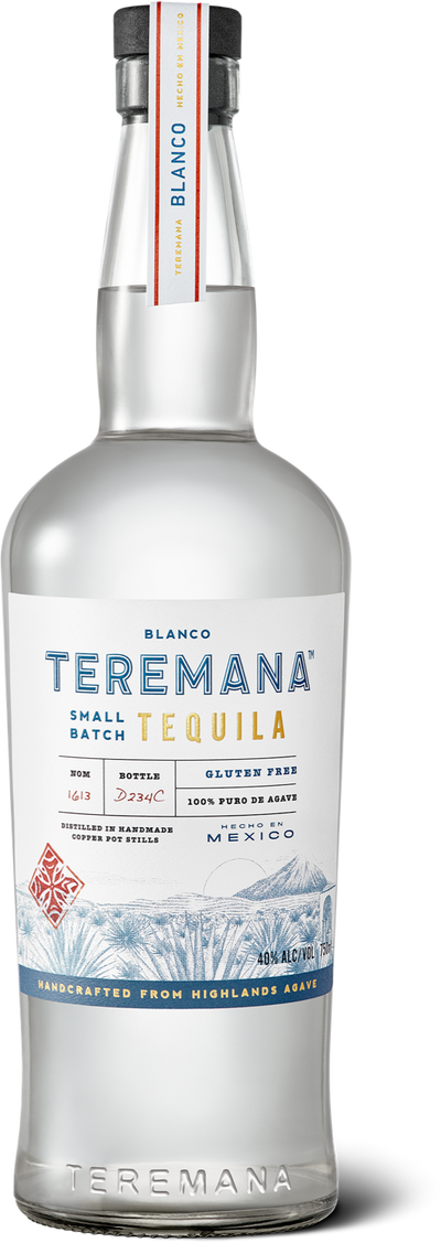 Teremana Gluten Free 80 Proof Small Batch Blanco Tequila Bottle (750 ml)
