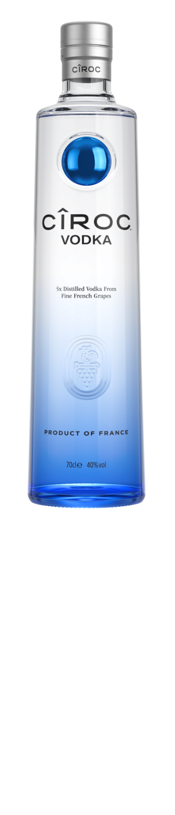 Ciroc 80 Proof Ultra-Premium Snap Frost Vodka Bottle (375 ml)
