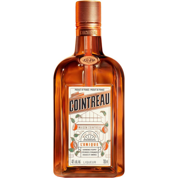 Cointreau Orange 80 Proof L'Unique Fruit Liqueur Bottle (1 L)