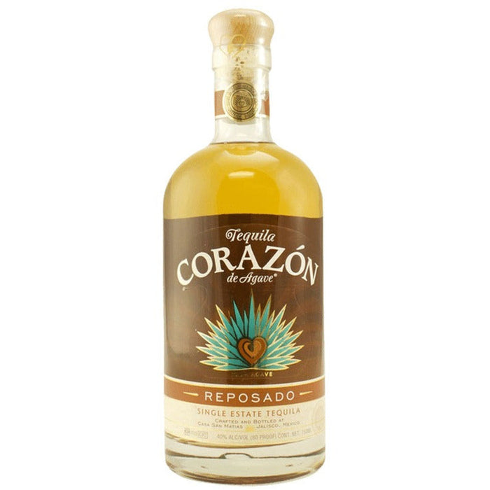 Corazon Tequila 80 Proof Reposado Tequila Bottle (750 ml)