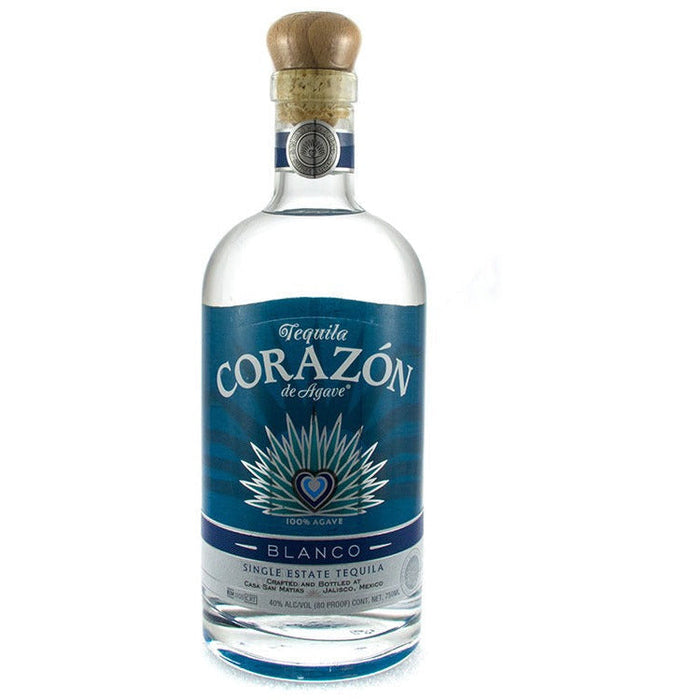Corazon de Agave 80 Proof Anejo Tequila Bottle (750 ml)
