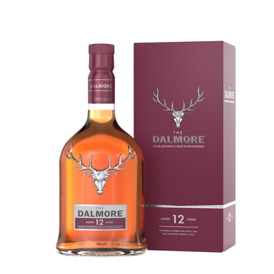 The Dalmore 12 Year Single Malt Scotch Whisky Bottle (750 ml)
