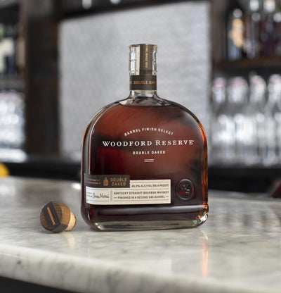 Woodford Reserve 90.4 Proof Double Oaked Kentucky Straight Bourbon Whiskey Bottle (1 L)