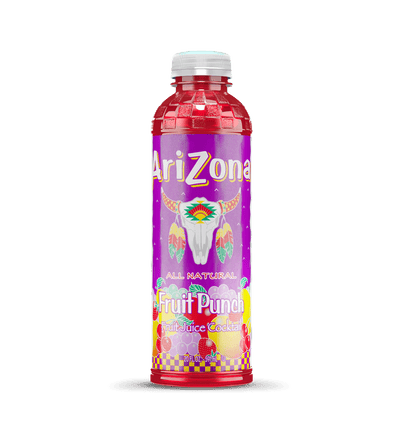 AriZona Fruit Punch All Natural Juice Cocktail Bottle (20 fl oz)