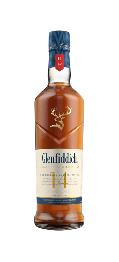Glenfiddich 80 Proof Solera Reserve Single Malt 15 Year Scotch Whisky Bottle (750 ml)