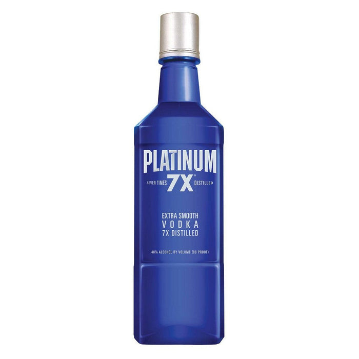 Platinum 7x Vodka 80 Proof Extra Smooth Vodka Bottle (750 ml)