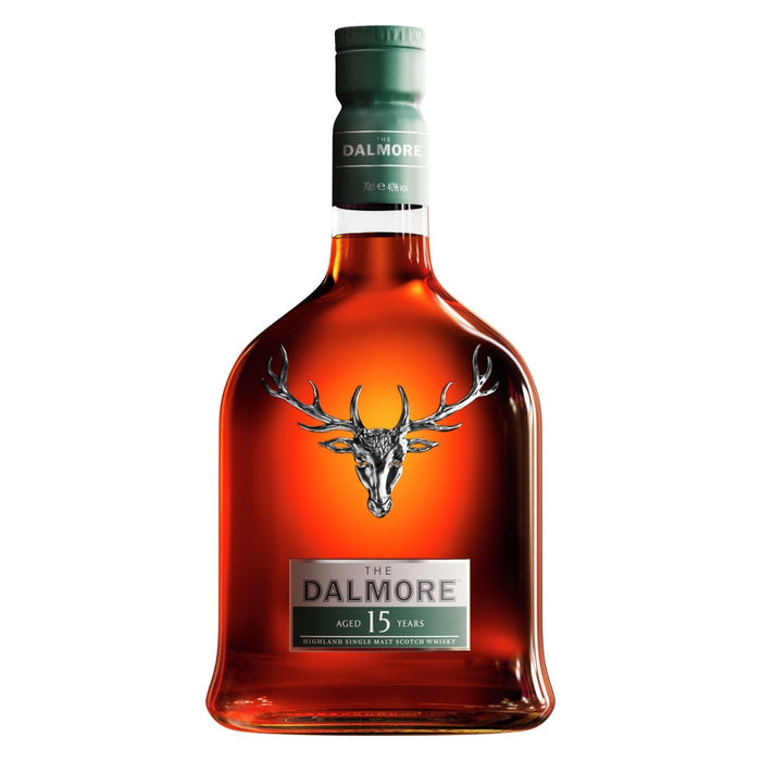 The Dalmore 80 Proof Highland Single Aged 15 Year Malt Scotch Whisky Bottle (750 ml)