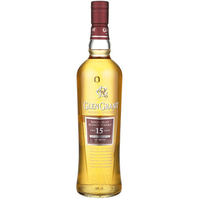 Glen Grant 15 Year Single Malt Scotch Whisky Bottle (750 ml)