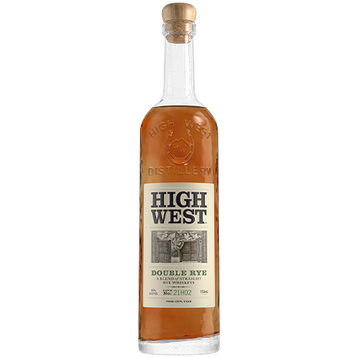High West 92 Proof Double Straight Rye Whiskey Bottle (375 ml)