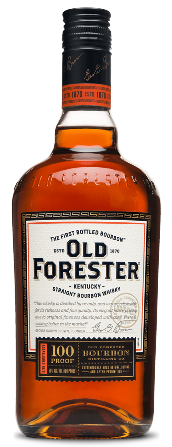 Old Forester 100 Proof Kentucky Straight Bourbon Whiskey Bottle (750 ml)