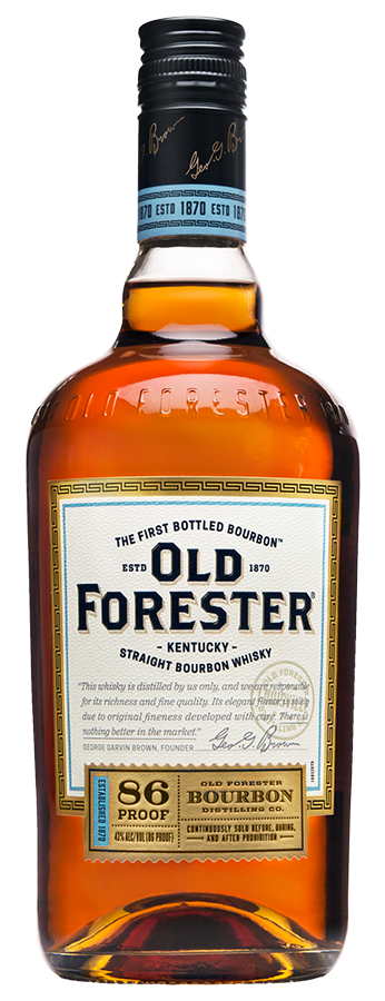 Old Forester 86 Proof Kentucky Straight Bourbon Whiskey Bottle (750 ml)