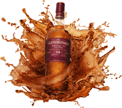 GlenDronach 86 Proof Original Highland Single Malt 12 Year Scotch Whisky Bottle (750 ml)