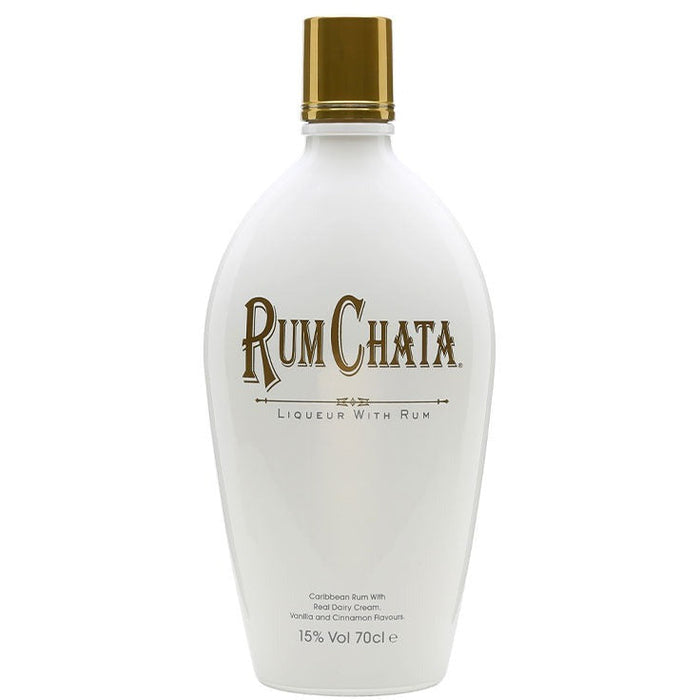 RumChata Horchata Con Ron Caribbean Rum Cream Liqueur Bottle (375 ml)