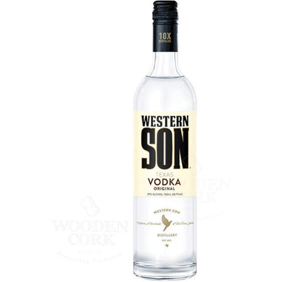 Western Son Distillery 80 Proof Vodka Bottle (750 ml)