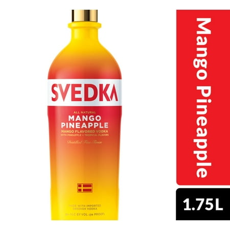 Svedka Mango Pineapple 70 Proof Vodka Bottle (1.75 L)