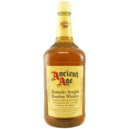 Ancient Age 80 Proof Kentucky Straight Bourbon Whiskey Plastic Bottle (1.75 L)