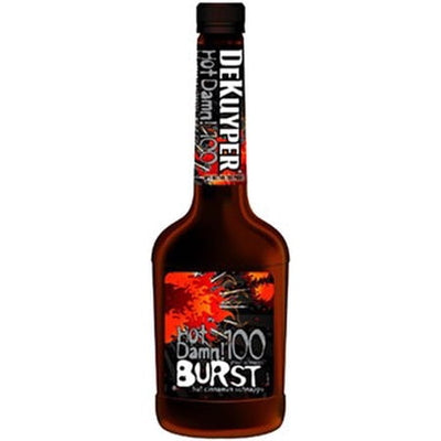 DeKuyper Hot Damn! 100 Proof Cinnamon Schnapps Liqueur Bottle (750 ml)