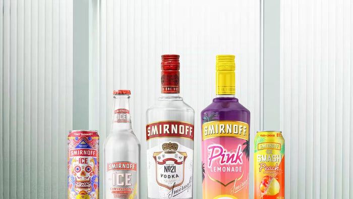 Smirnoff Vodka No. 21 80 Proof Red Vodka PET Bottle (375 ml)