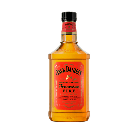Jack Daniel's Cinnamon Spice 70 Proof Tennessee Fire Whiskey Bottle (375 ml)