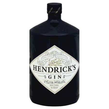 Hendrick's 88 Proof Gin Bottle (1.75 L)