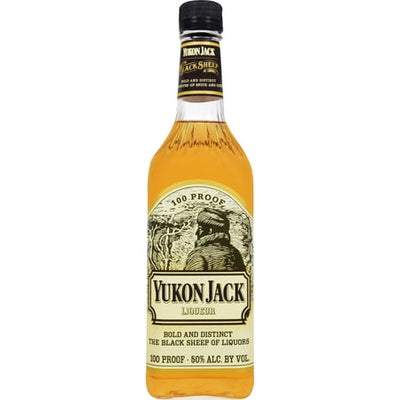 Yukon Jack Honey 100 Proof Whiskey Liqueur Bottle (750 ml)